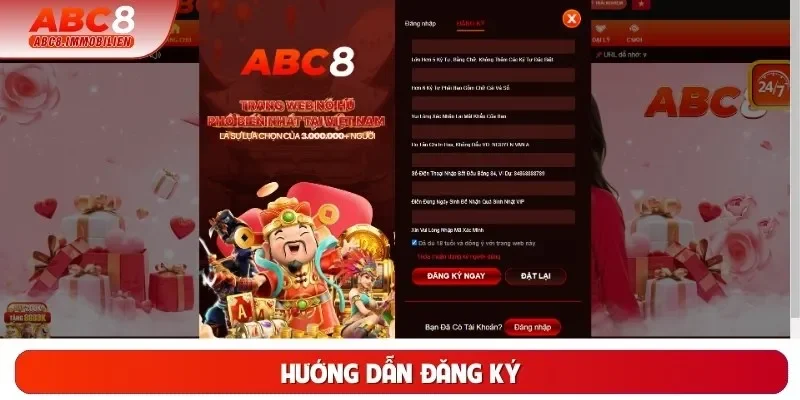 Hướng dẫn đăng ký Hướng dẫn đăng ký