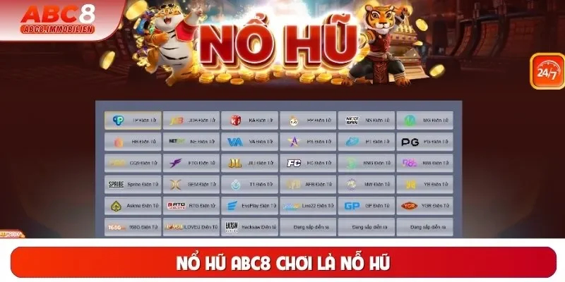 Nổ Hũ ABC8 Chơi Là Nỗ Hũ
