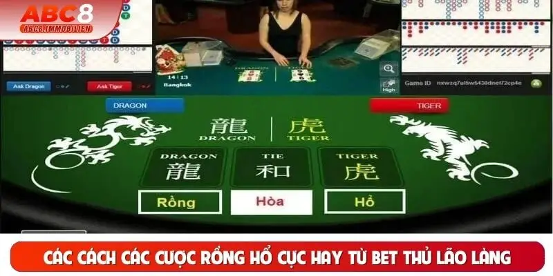 Các cách cá cược Rồng Hổ cực hay từ bet thủ lão làng Các cách các cược Rồng Hổ cực hay từ bet thủ lão làng